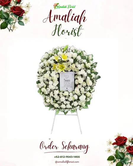 Krans Bunga Duka Jambangan