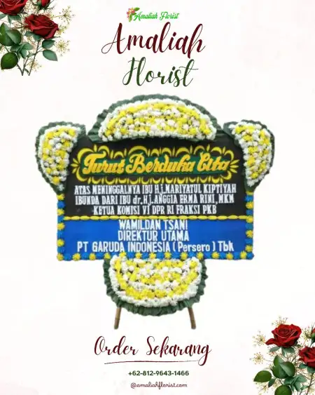 Papan Bunga Duka Jambangan